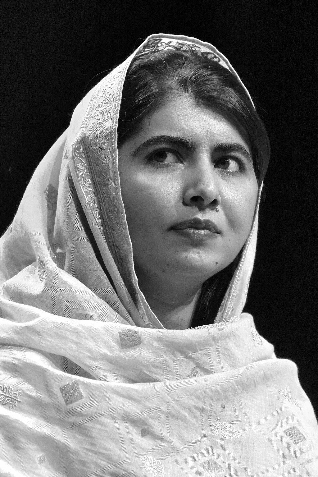 Portrait of Malala Yousafzai