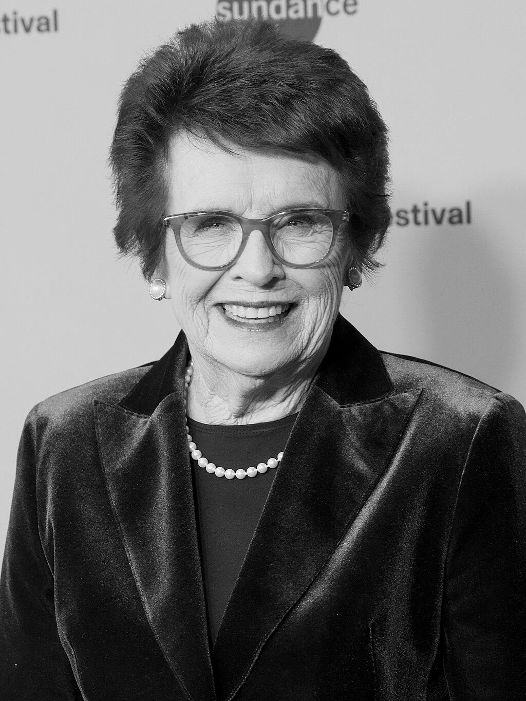 Portrait of Billie Jean King