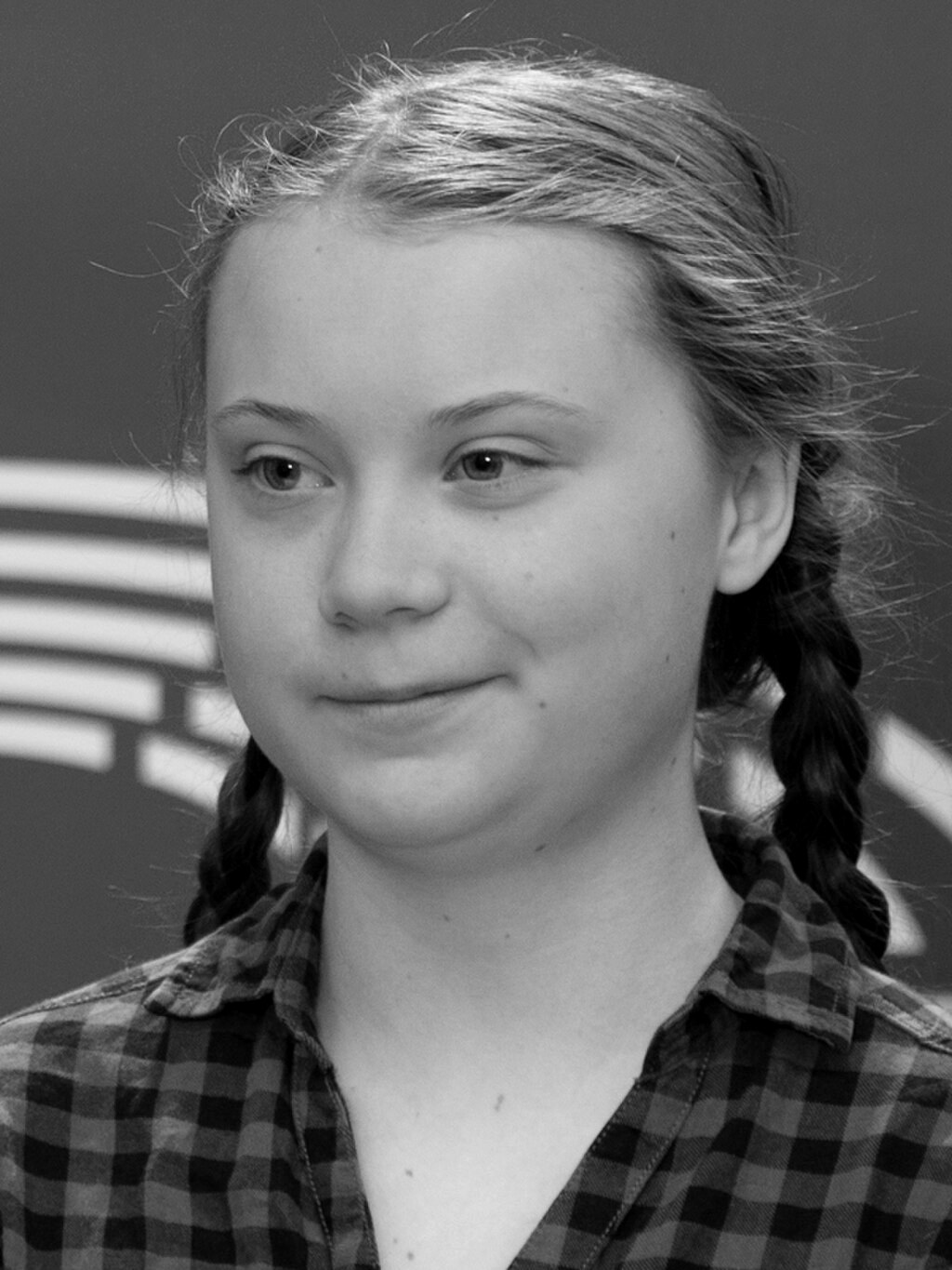 Greta Thunberg at the European Parliament in 2019