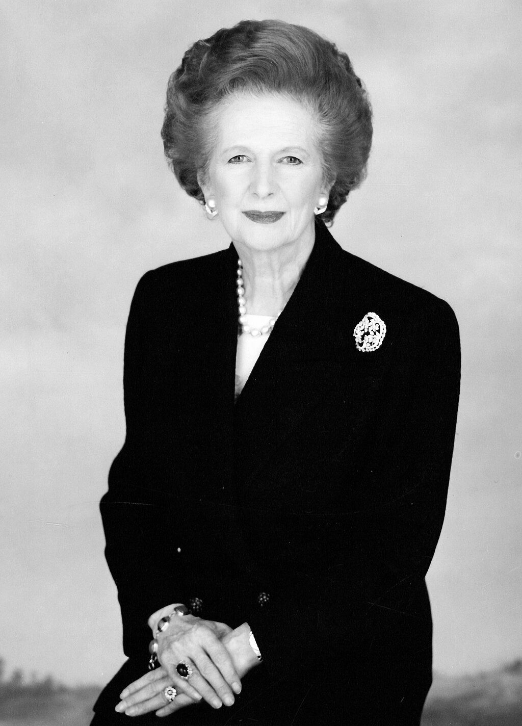 Portrait of Margaret Thatcher